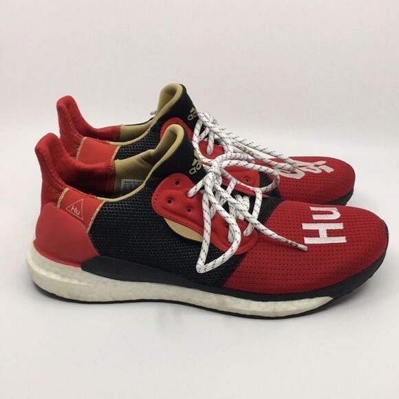 Adidas Pharrell x Solar Hu Glide M CNY Chinese New Year EE8701 Mens Sz 9 1/2 M - Picture 2 of 16